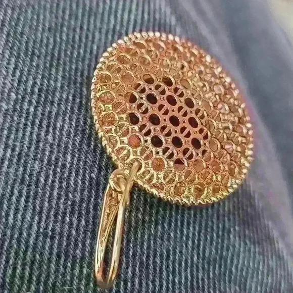 Milor Italy bronze milor Italy rose gold Tone  earrings - Picture 15 of 15